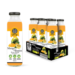 OORG Natural Mango & Passionfruit Juice 250ml x 6