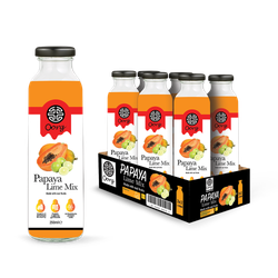 OORG Natural Papaya Fruit Juice 250ml x 6