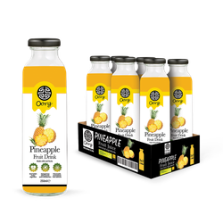 OORG Natural Pineapple Juice 250ml x 6