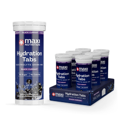 MaxiNutrition Hydration tabs, Black Currant, Zero Sugar 6 x10 Tablets (6 Pack)