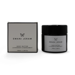 Organic Lavender & Bergamot Body Butter 100ml