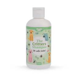The Critters, Naturally Repelling Towel Off Pet Shampoo 240ml