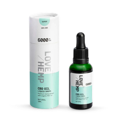CBD Oil Liquid Drops 6000mg - Natural