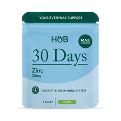 Holland & Barrett Zinc 25mg 30 Days