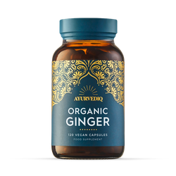Ayurvediq Organic Ginger Caps - 120's Capsules