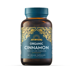 Ayurvediq Organic Ceylon Cinnamon Caps - 60's Capsules