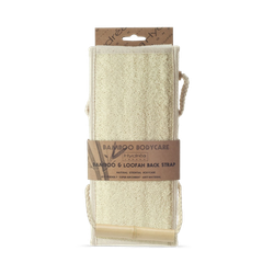 Bamboo & Loofah Exfoliating Back Strap