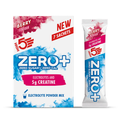 High5 Zero+ Electrolytes and Creatine Berry 7 Sachets