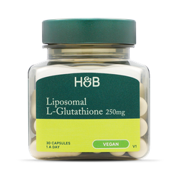 Holland & Barrett L-Glutathione 250mg Liposomal Capsules