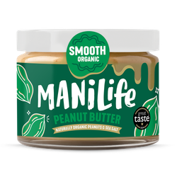 Manilife Organic Smooth Peanut Butter 275g