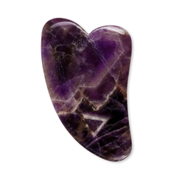 Genuine Crystal Gua Sha Chemical Free Amethyst