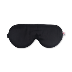 100% Mulberry Silk Eye Mask Cruelty-Free - Black