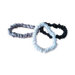 Cruelty Free Mulberry Silk Scrunchies 3-Pack