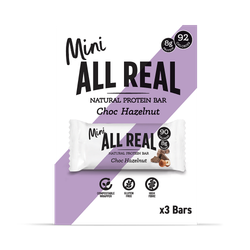 All Real Nutrition Mini Protein Bar Choc Hazelnut 3 x 25 g