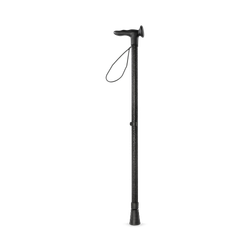 Cool Crutches Black Glitter Walking Stick Right Hand