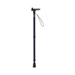 Cool Crutches Midnight Sky Walking Stick Left Hand