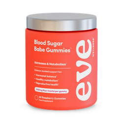 Eve Wellness Blood Sugar Babe Gummies Raspberry 40 Gummies