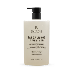 Boutique Hand Wash Sandalwood & Vetiver 500ml