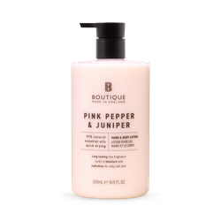 Boutique Hand & Body Lotion Pink Pepper & Juniper 500ml