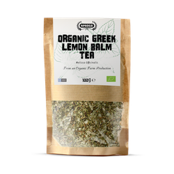 APSOGO Organic Lemon Balm Tea Loose Leaf Herbal Tea from Greece - 100g