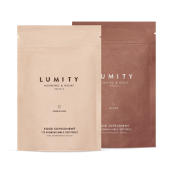 Lumity Female Morning & Night Supplement Refil Pouches - 28 day 224 softgels