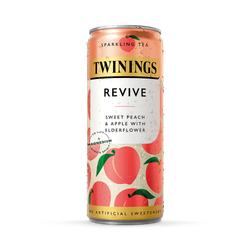 Twinings Sparkling Revive Sweet Peach & Apple with Elderflower 250 ml