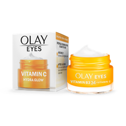 Olay Vitamin B3 24 + Vitamin C Eye Cream For Visibly Brighter Skin, 15ml