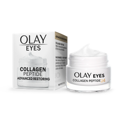 Olay Collagen Peptide Eye Cream, Anti Ageing Restoring Skincare with Niacinamide, 15ml