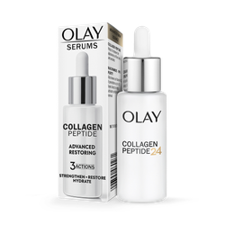 Olay Collagen Peptide Serum for Face. Anti Ageing Restoring Skincare with Niacinamide, 40ml