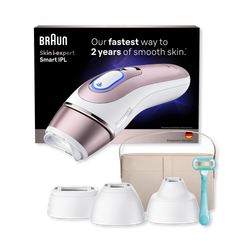 Braun Smart IPL Skin i·expert, At Home Hair Removal, With Free App, 4 Smart Heads, PL7441