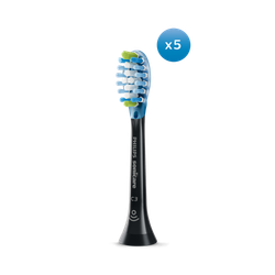Philips Sonicare C3 Premium Plaque Defence 5 Standard Black Brush Heads
