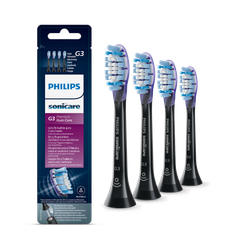 Philips Sonicare Premium Gum Care - 4 Black Brush Heads