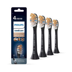 Philips Sonicare A3 Premium All-in-One 4 Black sonic toothbrush heads