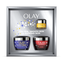 Olay Giftset Regenerist & Retinol24 Face Cream, Vit C Eye Cream