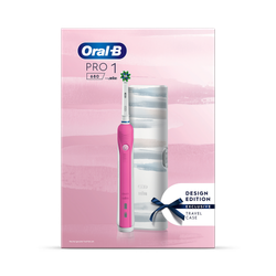Oral-B Pro Series 1 680 Pink Electric Toothbrush, Designed By Braun