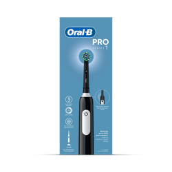 Oral-B Pro Series 1 Black Electric Toothbrush, Designed By Braun