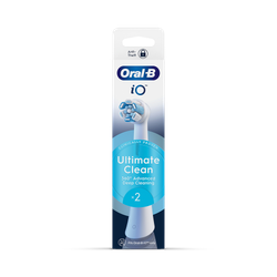 Oral-B iO Series Ultimate Clean, Original Brush Heads, CrissCross Bristles, 2
