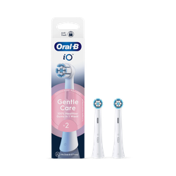 Oral-B iO Series Gentle Care, Original Brush Heads, for Sensitive Gums, 2