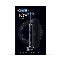 Oral-B iO 10 Black Electric Toothbrush Designed By Braun