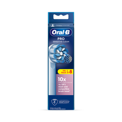 Oral-B Pro Sensitive Clean Toothbrush Heads with X Filament, 8 Counts