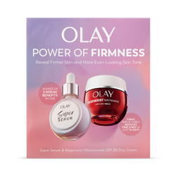 Olay  Super Powered Duo Giftset: Super Serum + Regenerist Niacinamide SPF30 Day Cream Moisturiser