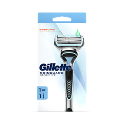 Gillette SkinGuard Sensitive Men’s Razor, 1 Handle, 1 Blade Refills