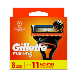 Gillette Fusion5 Razor Refill for Men, Gillette 8 Razor Blade Refill