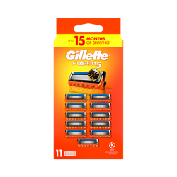 Gillette Fusion5 Razor Refills For Men, 11 Razor Blade Refills