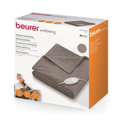 Beurer Cosy Heated Snuggie Throw - Taupe