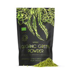 SuperSelf Organic Super Greens Powder 12 Super Food Blend 200g