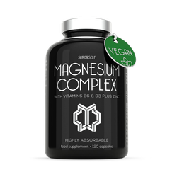 SuperSelf Magnesium Complex with Zinc, Vitamins D3 & B6 120 Capsules