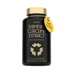 SuperSelf Turmeric Curcumin 95% with Black Pepper 60 Capsules
