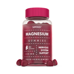SuperSelf Magnesium 150mg Grape Flavour 60 Gummies