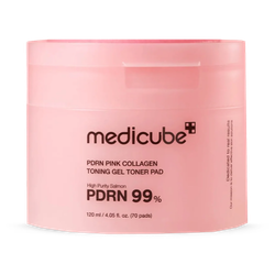 Medicube PDRN Pink Collagen Toning Gel Toner Pad 70ea